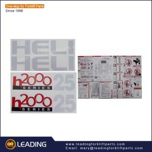 Komplet naljepnica za viljuškar