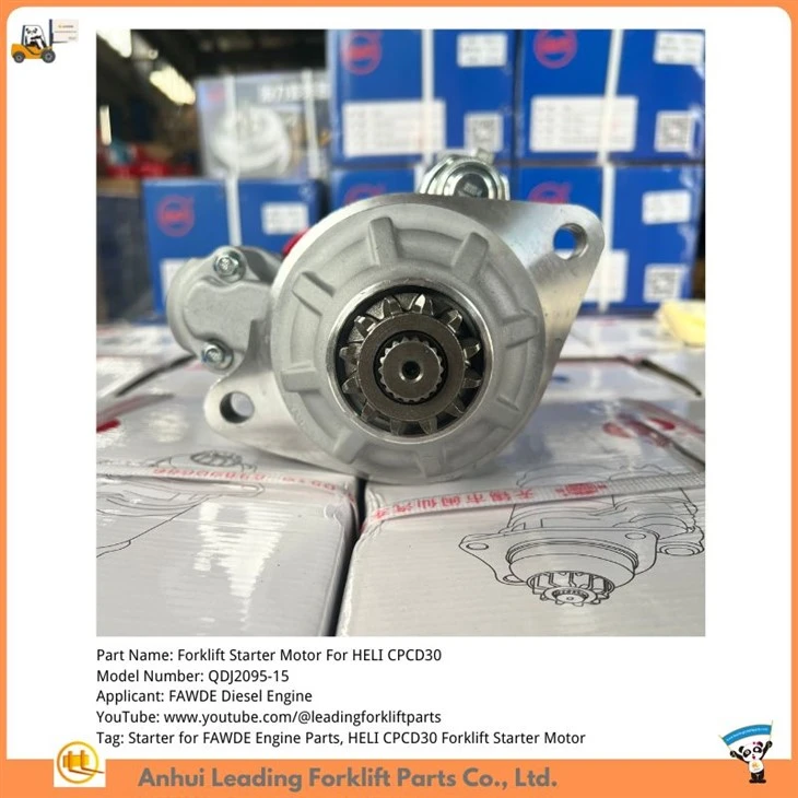 Forklift Starter Motor For HELI CPCD30