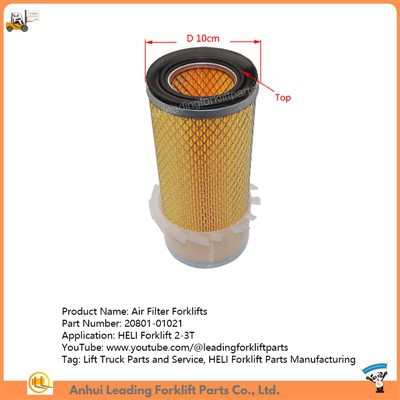 Filter za vazduh Viličar|Dijelovi i servis za dizalice|HELI Proizvodnja dijelova za viljuškare|20801-01021