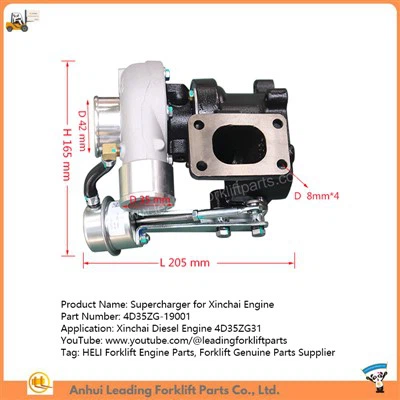 Kompresor za Xinchai motor|HELI dijelovi motora za viljuškare|Dobavljač originalnih dijelova za viljuškare|4D35ZG31-19001