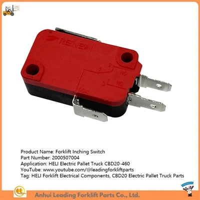 2000507004|Inching Switch|Električne komponente za viljuškare HELI|Dijelovi električnih paletnih viličara CBD20
