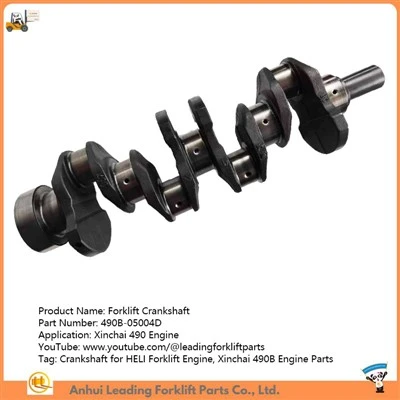 Dijelovi motora viljuškara HELI|Xinchai 490 dijelovi motora|Forklift Crankshaft|490B-05004D